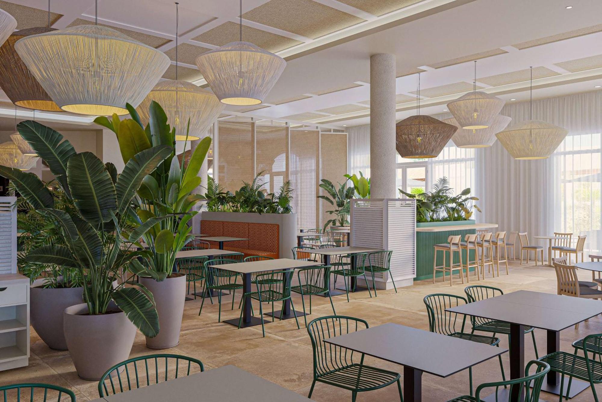فندق دريمز بونتا كانا المظهر الخارجي الصورة The interior of the restaurant